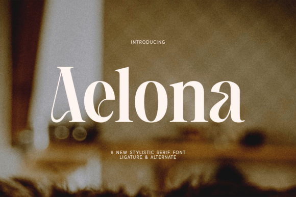 Aelona: A Serif Font That Balances Editorial Grace with Modern Purpose