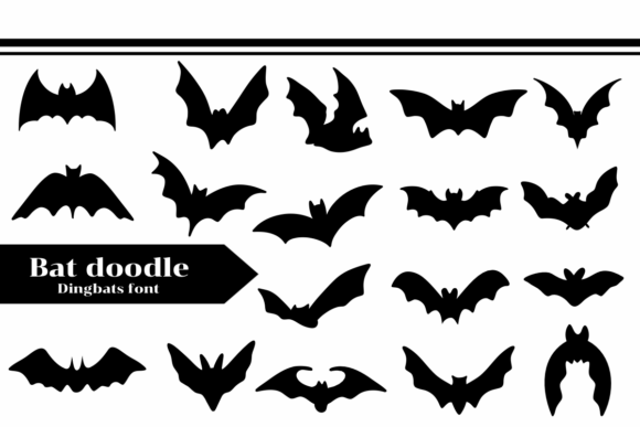 Bat Doodle: A Sketch Font for Small Business Branding