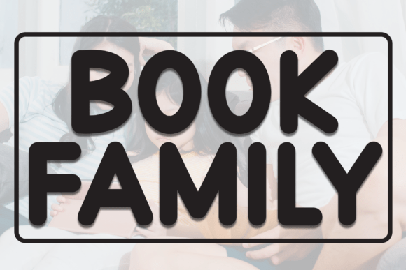 Book Family: A Handwritten Font for Creative Projects