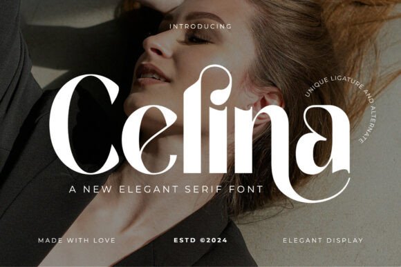 Celina Regular: A Serif Font That Elevates Your Brand Identity