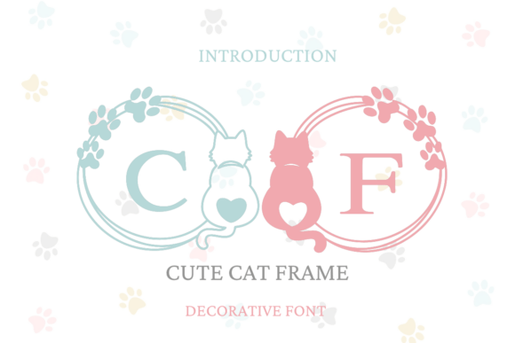 Cute Cat Frame Font Review: A Web Designer's Take on This Charming Decorative Typeface