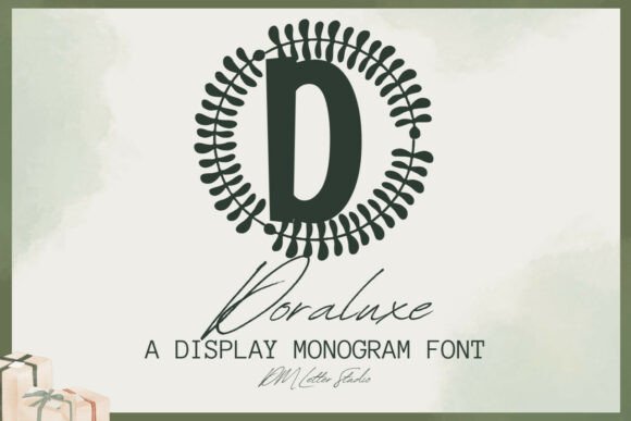 Doraluxe Monogram: A Calm, Refined Typeface for Editorial Design