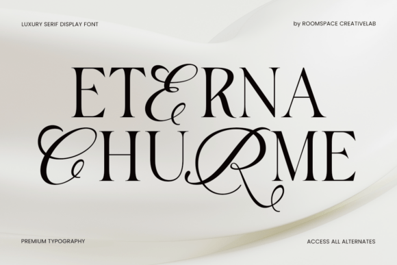 Eterna Churme: A Serif Font That Makes Campaigns Stop and Read