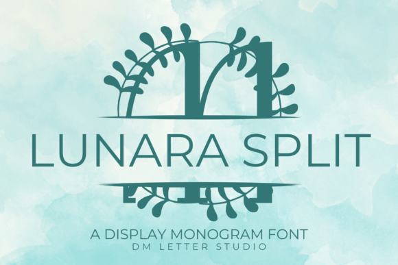 Lunara Split Monogram: A Web Designer's Perspective