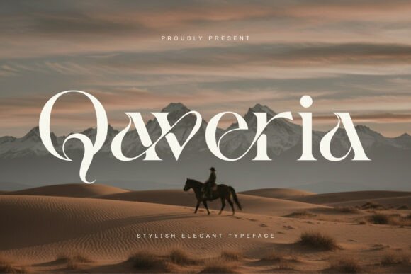 Qaveria Serif Font: Elevating Brand Identities with Elegance