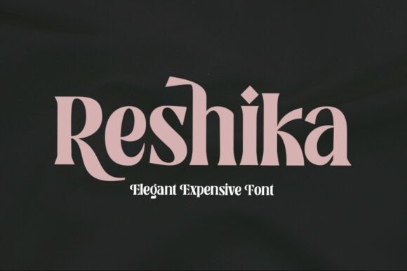 Reshika: A Serif Font for Elegant Design