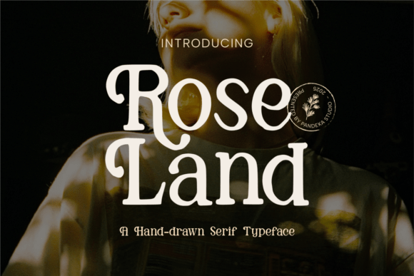 Rose Land Font: A Serif Typeface for Editorial Design and Publishing