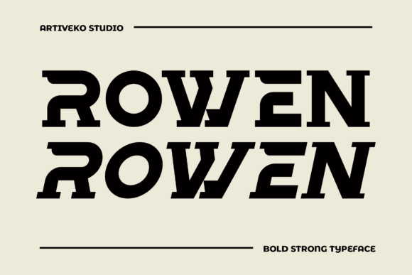 Rowen Slab Serif: A Font Review for Editorial Designers