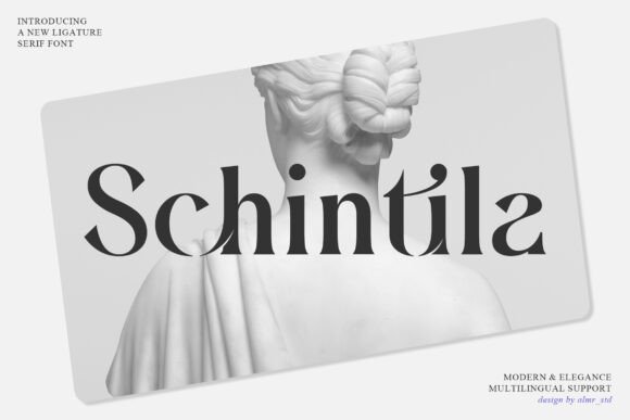Schintila: A Serif Font for Real Projects