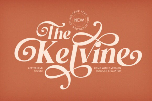 The Kelvine Font: Elegant Design for Editorial Work